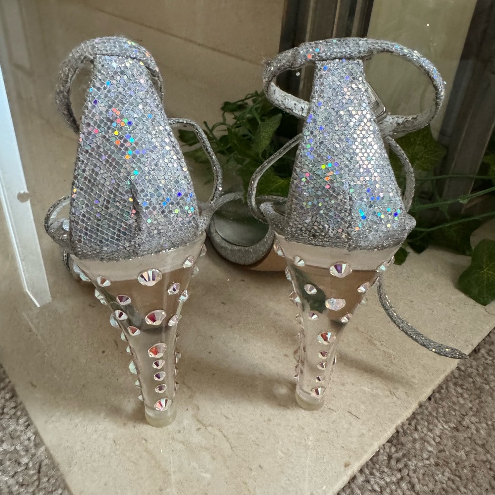 Stuart Weitzman Rhinestone Heel - Picture 11 of 14